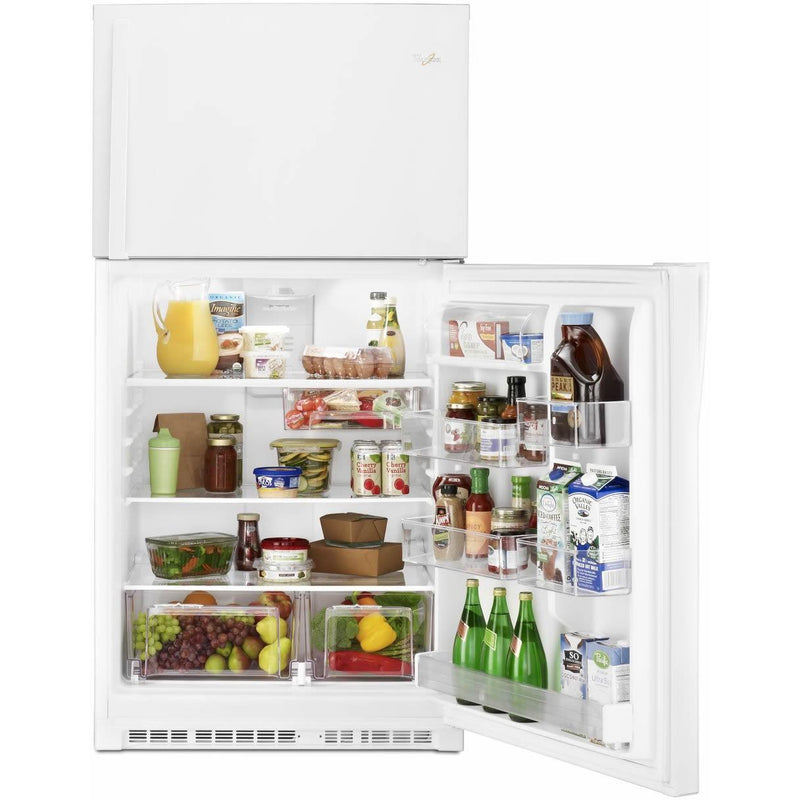 Whirlpool 33-inch, 21.3 cu. ft. Freestanding Top Freezer Refrigerator with Flexi-Slide™ Bin WRT541SZDW IMAGE 7
