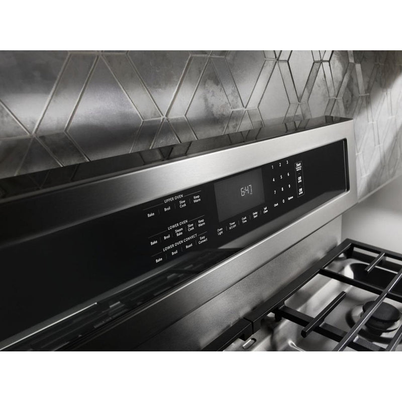 KitchenAid 30-inch Freestanding Dual-Fuel Range KFDD500ESS IMAGE 3