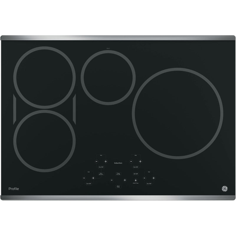 GE Profile 30-inch Built-In Induction Cooktop PHP9030SJSS IMAGE 1