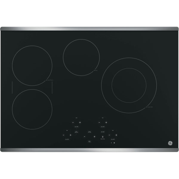 GE 30-inch Built-In Electric Cooktop JP5030SJSS IMAGE 1
