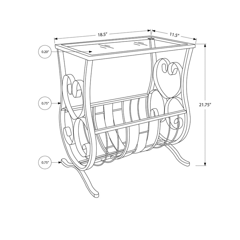 Monarch Accent Table I 3314 IMAGE 5