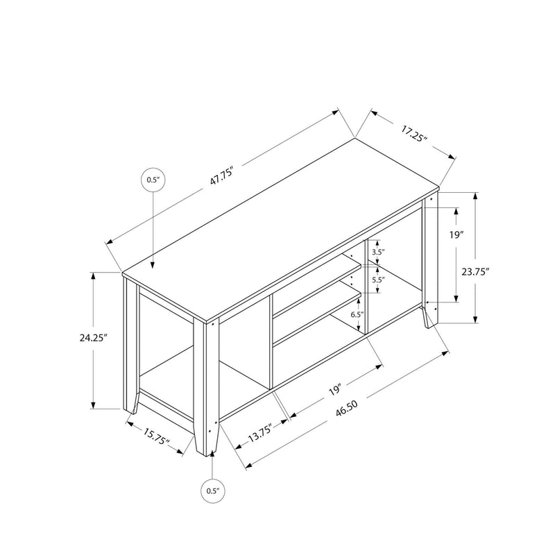 Monarch TV Stand with Cable Management I 3528 IMAGE 5