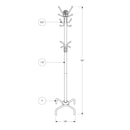 Monarch Coat Racks Coat Rack I 2008 IMAGE 5