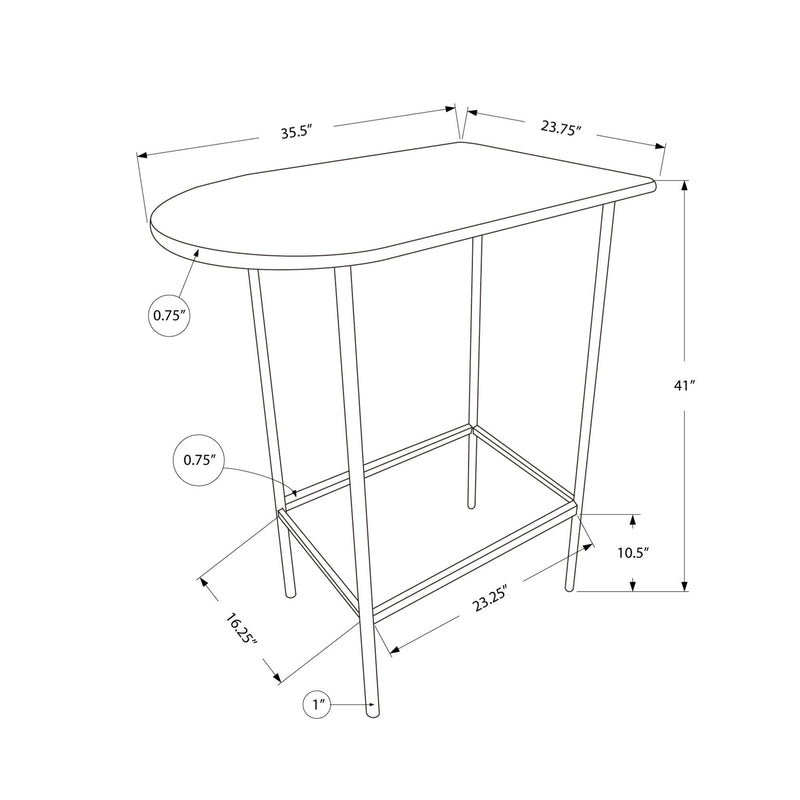 Monarch Pub Height Dining Table with Trestle Base I 2335 IMAGE 5