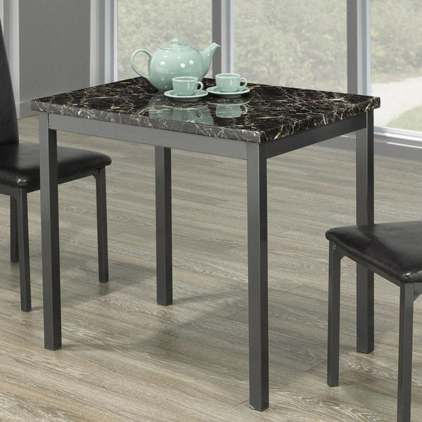 IFDC Dining Table with Marble Top T1210 IMAGE 1