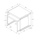 Monarch Nesting Tables I 3287 IMAGE 5