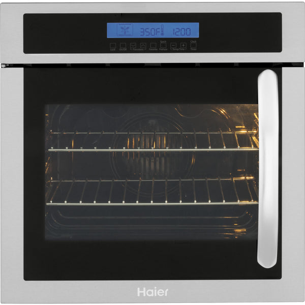 Haier 24-inch, 2 cu. ft. Built-in Single Wall Oven with Convection HCW225LAES IMAGE 1