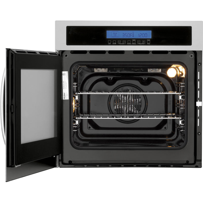 Haier 24-inch, 2 cu. ft. Built-in Single Wall Oven with Convection HCW225LAES IMAGE 3