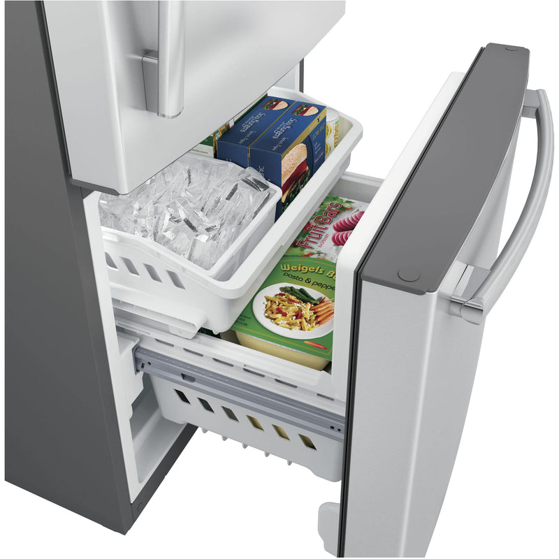 GE 30-inch, 21 cu.ft. Freestanding Bottom Freezer Refrigerator with Interior Ice Maker GDE21ESKSS IMAGE 5