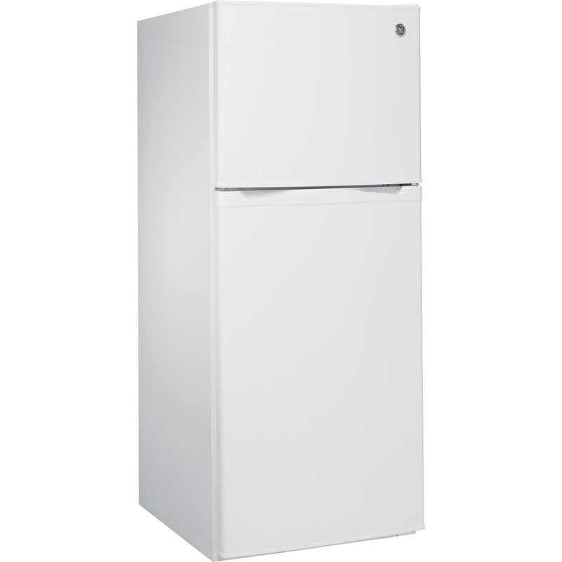 GE 24-inch, 11.6 cu. ft. Top Freezer Refrigerator GPE12FGKWW IMAGE 2