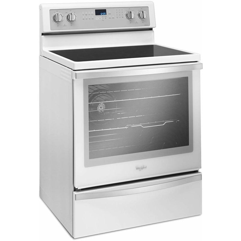 Whirlpool 30-inch Freestanding Electric Range with True Convection YWFE745H0FH IMAGE 2