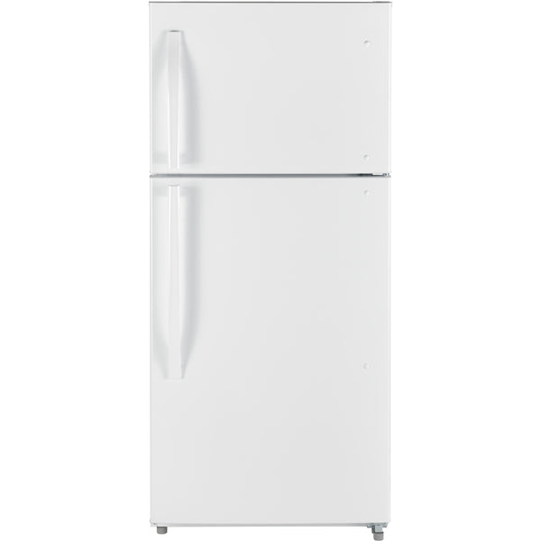 Moffat 30-inch, 18 cu. ft. Top Freezer Refrigerator MTE18GTKWW IMAGE 1