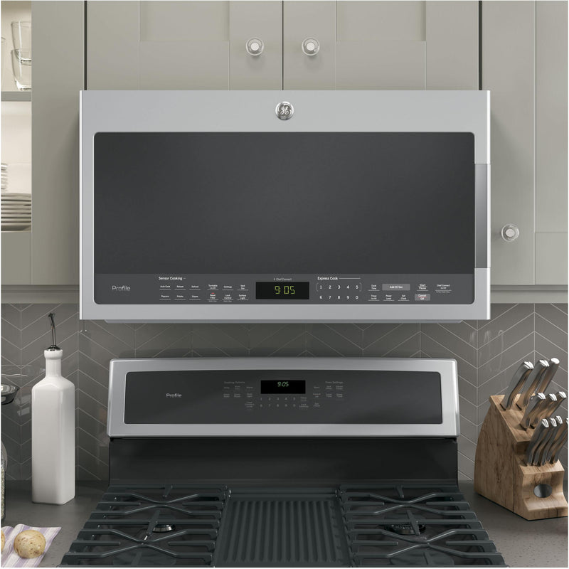 GE Profile 30-inch, 2.1 cu. ft. Over-the-Range Microwave Oven with Chef Connect PVM2188SJC IMAGE 5