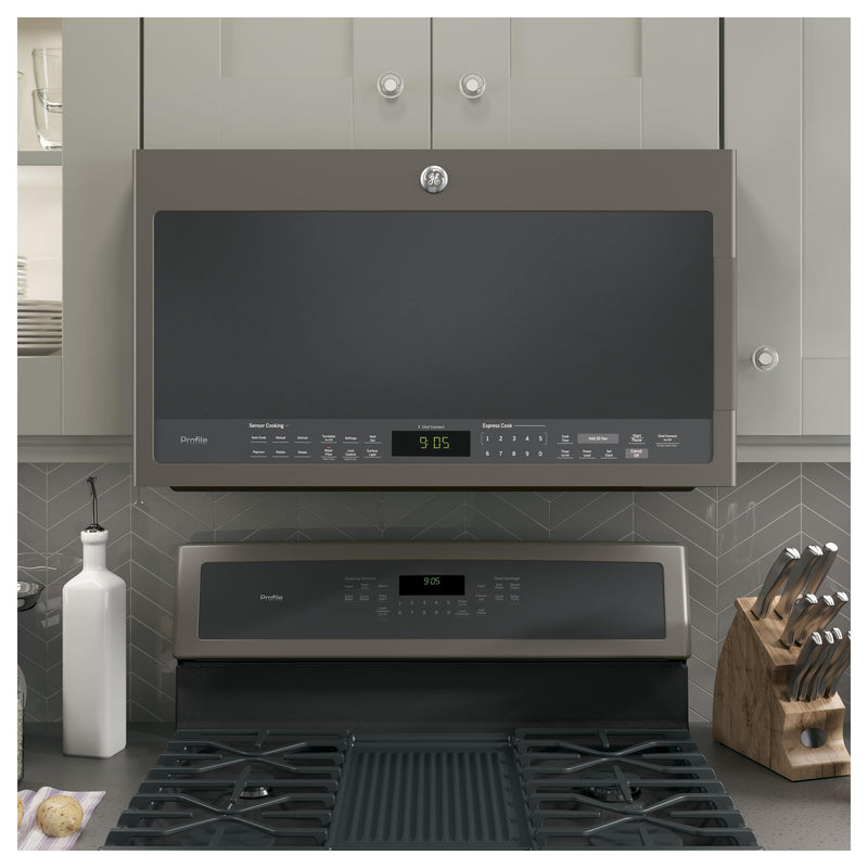 GE Profile 30-inch, 2.1 cu. ft. Over-the-Range Microwave Oven with Chef Connect PVM2188SLJC IMAGE 4