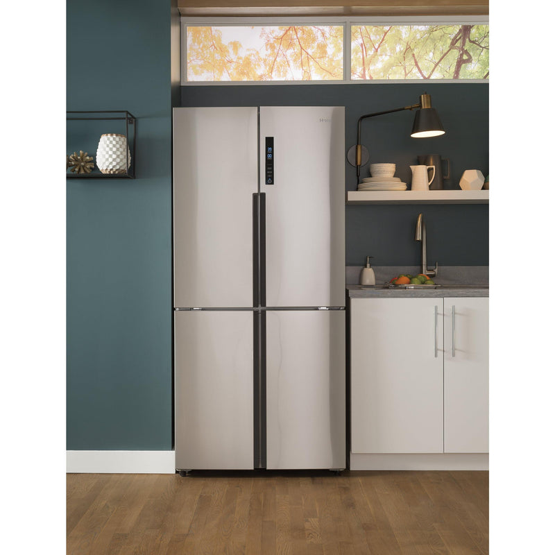 Haier 33-inch, 16.4 cu. ft. Counter-Depth French 4-Door Refrigerator HRQ16N3BGS IMAGE 13