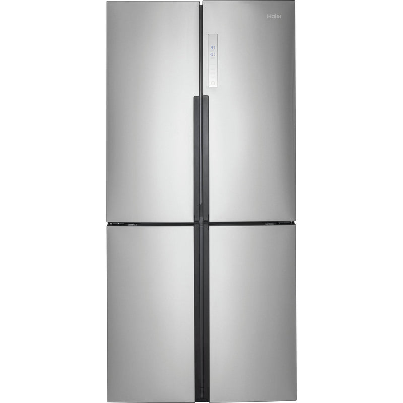Haier 33-inch, 16.4 cu. ft. Counter-Depth French 4-Door Refrigerator HRQ16N3BGS IMAGE 1
