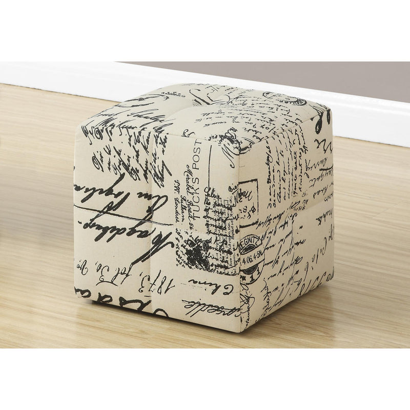 Monarch Home Decor Poufs I 8162 IMAGE 3
