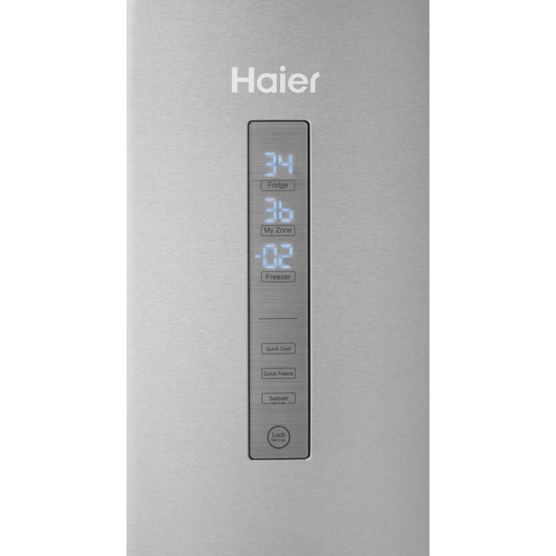 Haier 28-inch, 15 cu. ft. Bottom Freezer Refrigerator HRB15N3BGS IMAGE 8