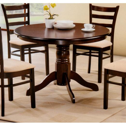 IFDC Round Dining Table with Pedestal Base T1060 IMAGE 1