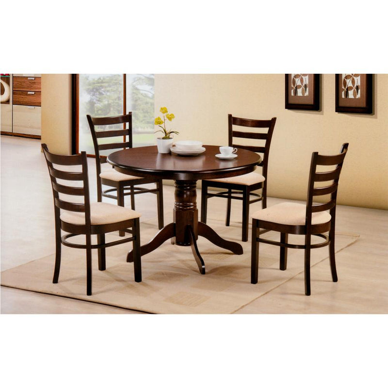 IFDC Round Dining Table with Pedestal Base T1060 IMAGE 2