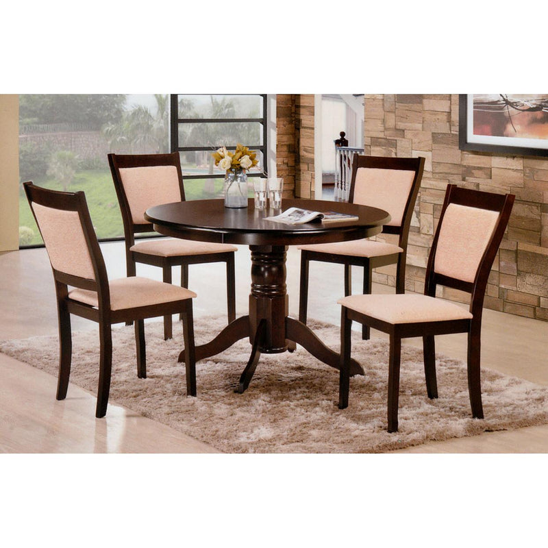 IFDC Round Dining Table with Pedestal Base T1060 IMAGE 4