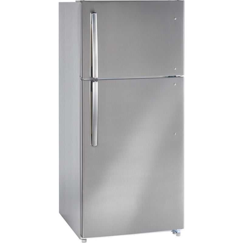 Moffat 30-inch, 18 cu. ft. Top Freezer Refrigerator MTE18HSKRSS IMAGE 2