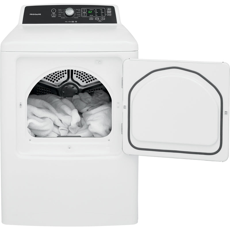 Frigidaire 6.7 cu.ft. Gas Dryer with 10 Dry Cycles FFRG4120SW IMAGE 2