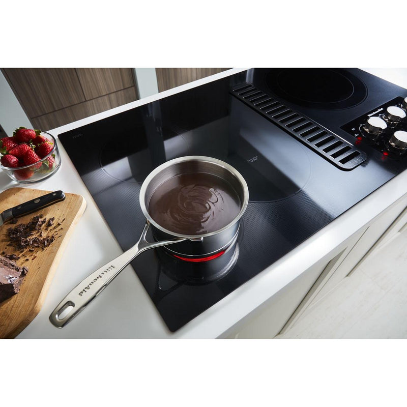 KitchenAid 36-inch Built-in Electric Cooktop with 5 Elements KCED606GBL IMAGE 5