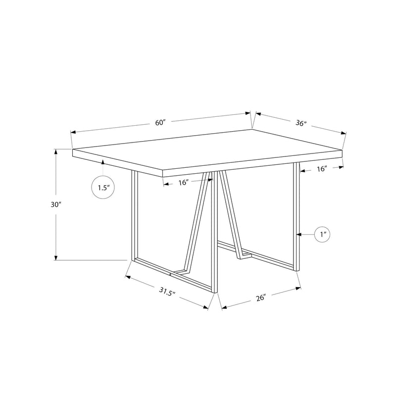 Monarch Dining Table I 1064 IMAGE 5