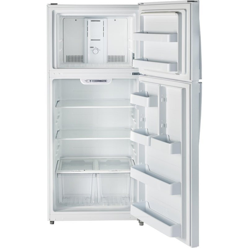 GE 18 cu.ft. Freestanding Top-Freezer Refrigerator MTE18HTKRWW IMAGE 2