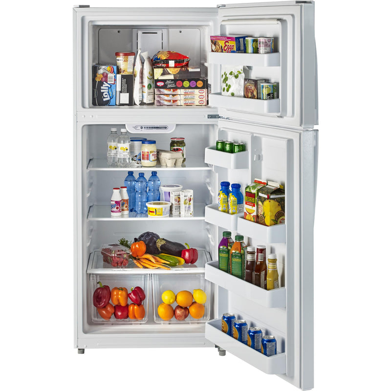 GE 18 cu.ft. Freestanding Top-Freezer Refrigerator MTE18HTKRWW IMAGE 3
