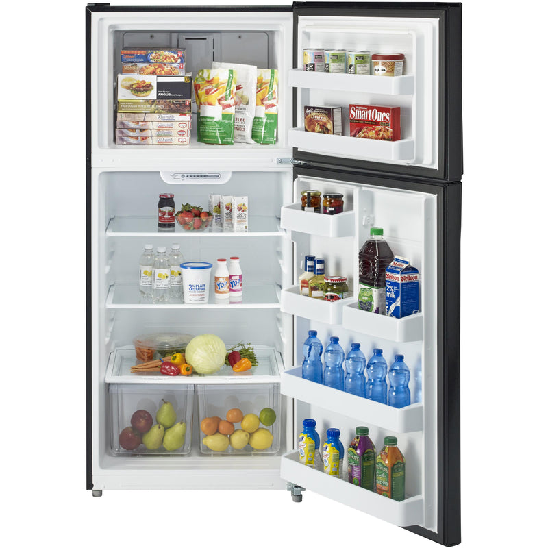 GE 18 cu.ft. Freestanding Top-Freezer Refrigerator MTE18HTKBB IMAGE 3