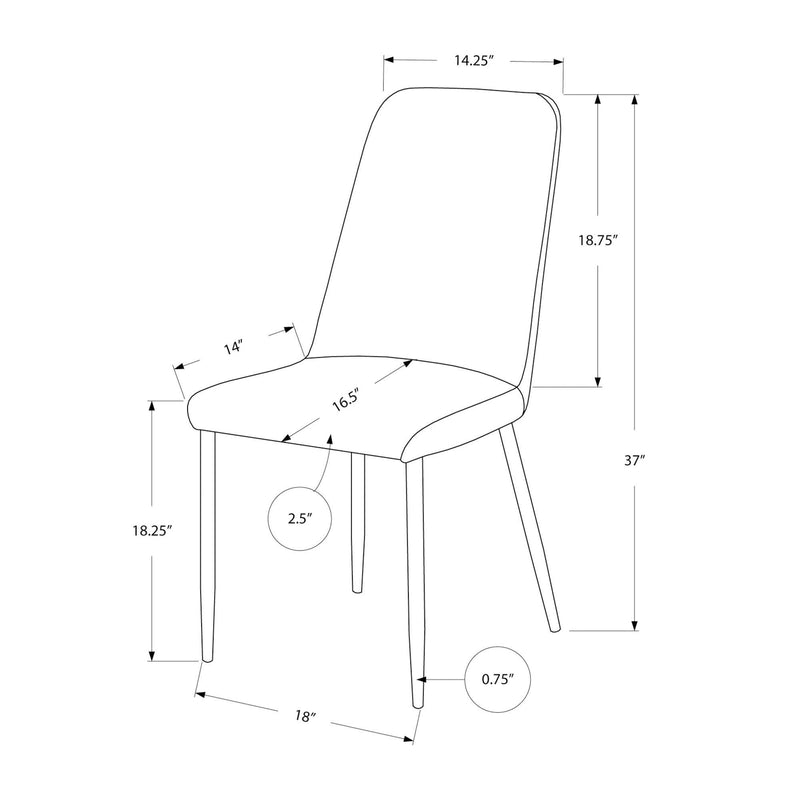 Monarch Dining Chair I 1033 IMAGE 5