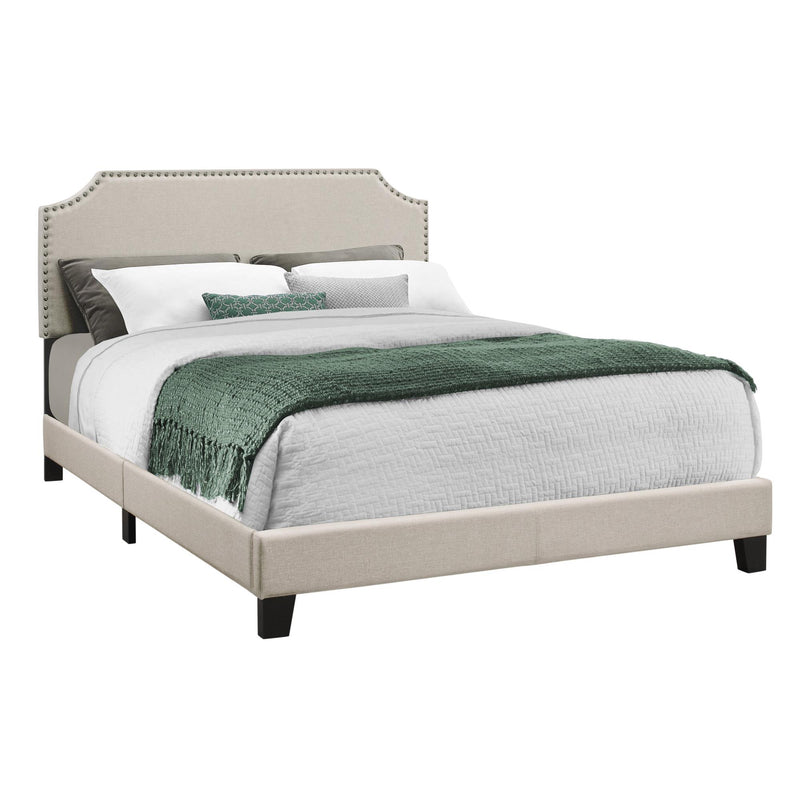 Monarch Queen Upholstered Panel Bed I 5926Q IMAGE 1