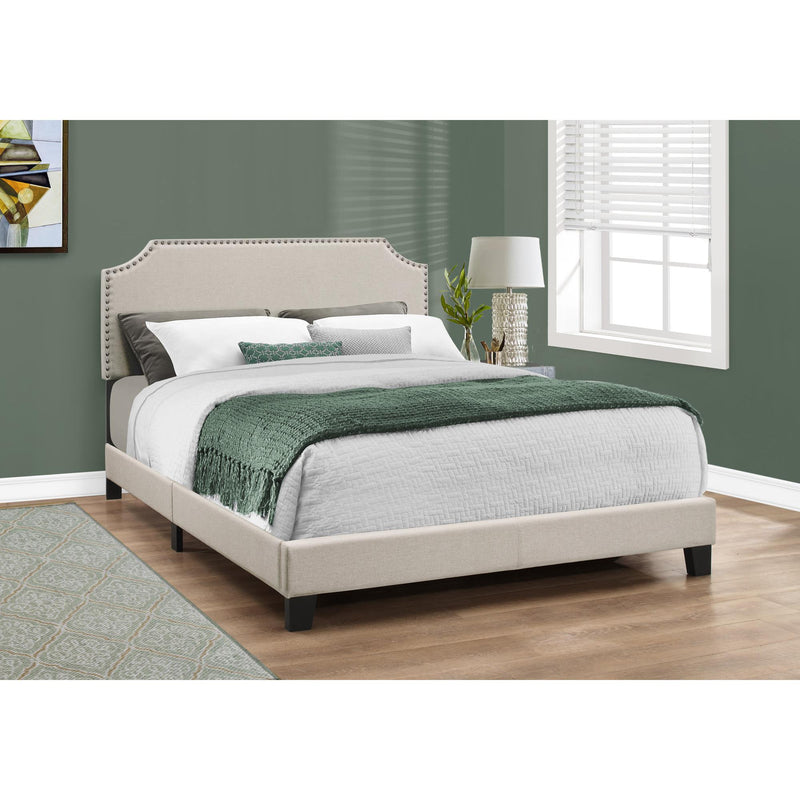 Monarch Queen Upholstered Panel Bed I 5926Q IMAGE 2