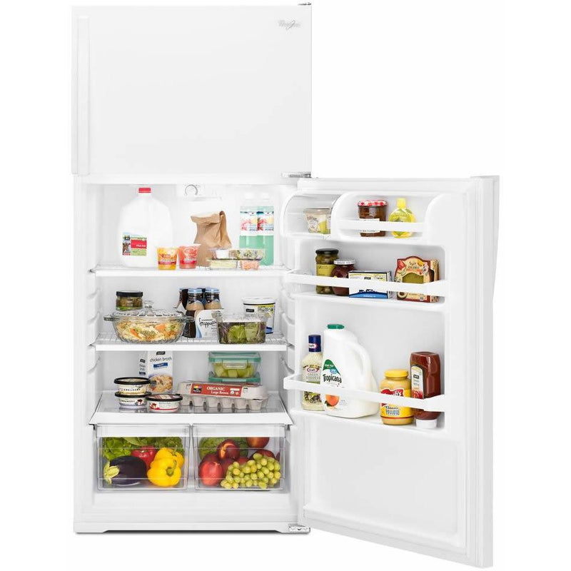 Whirlpool 28-inch, 14.0 cu. ft. Top Freezer Refrigerator WRT134TFDM IMAGE 7