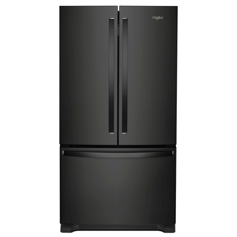 Whirlpool 36-inch, 25.2 cu. ft. French 3-Door Refrigerator with Water Dispenser WRF535SWHB IMAGE 1