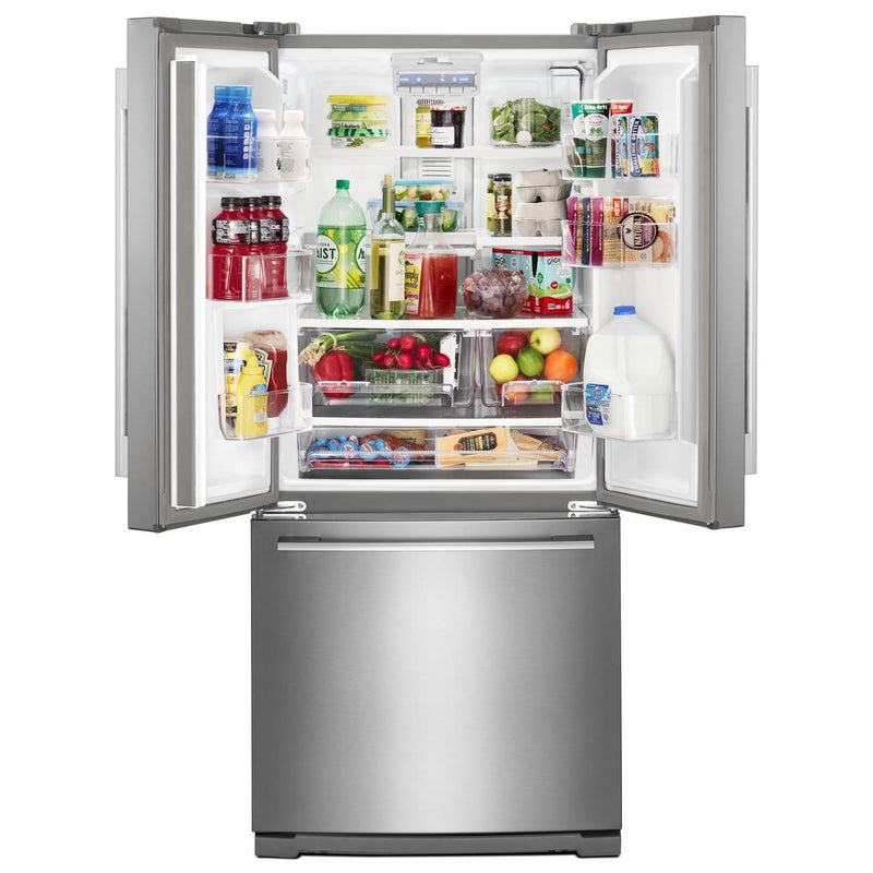 Whirlpool 30-inch, 19.68 cu. ft. French 3-Door Refrigerator WRFA60SMHZ IMAGE 3