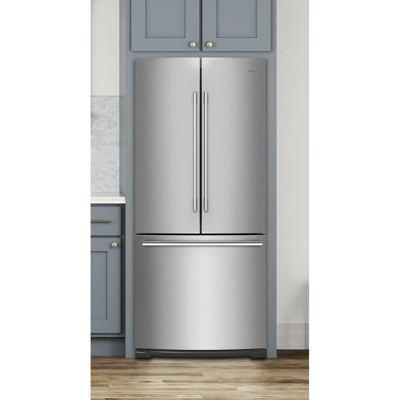 Whirlpool 30-inch, 19.68 cu. ft. French 3-Door Refrigerator WRFA60SMHZ IMAGE 7