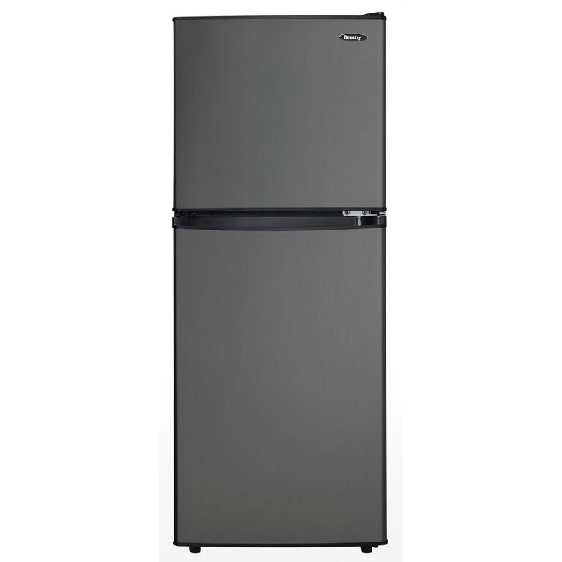 Danby 19-inch, 4.7 cu.ft Top Freezer Refrigerator DCR047A1BBSL IMAGE 1