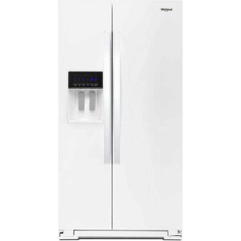 Whirlpool 36-inch, 28.5 cu. ft. Side-By-Side Refrigerator WRS588FIHW IMAGE 1
