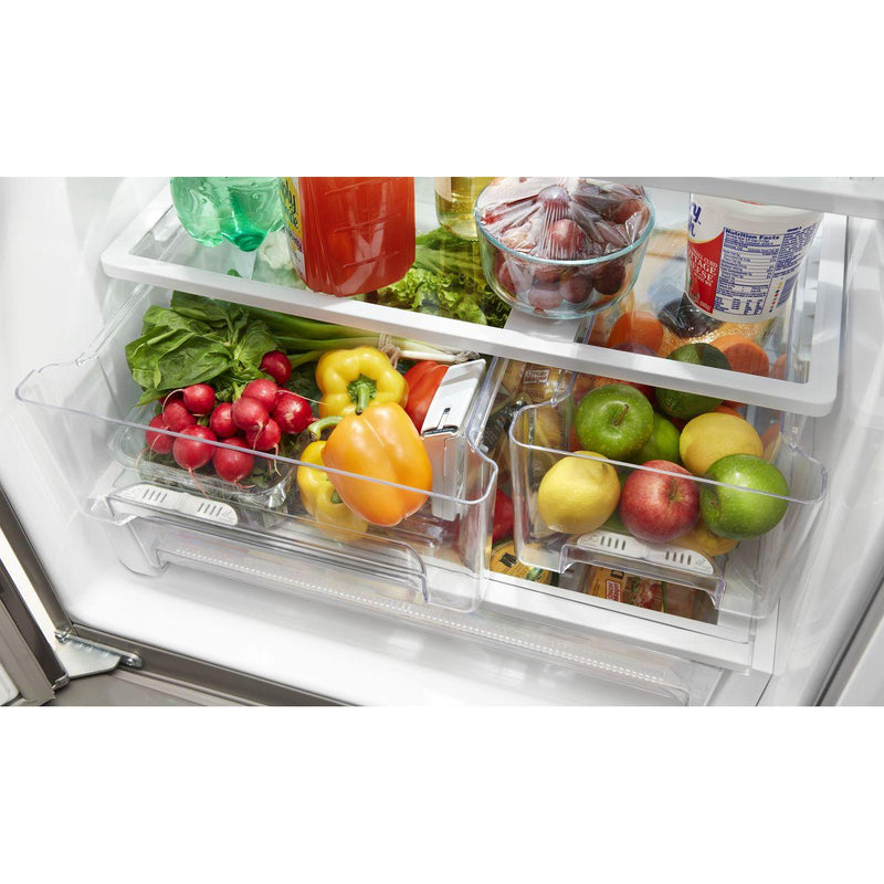 Whirlpool 30-inch, 19.68 cu.ft. Freestanding French 3-Door Refrigerator with FreshFlow™ Air Filter WRF560SFHV IMAGE 5