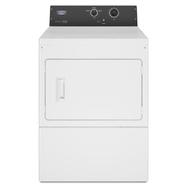 Maytag Commercial Laundry 7.4 cu.ft. Electric Front Loading Commercial Dryer MDE20MNAZW IMAGE 1