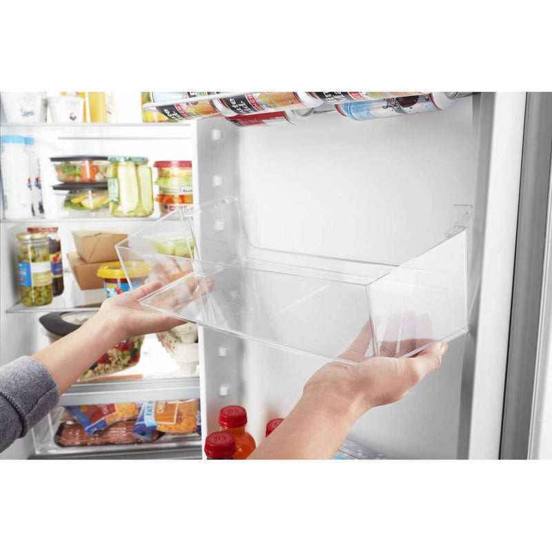 Whirlpool 33-inch, 21.7 cu. ft. Freestanding Side-by-side Refrigerator with Adaptive Defrost WRS312SNHM IMAGE 4