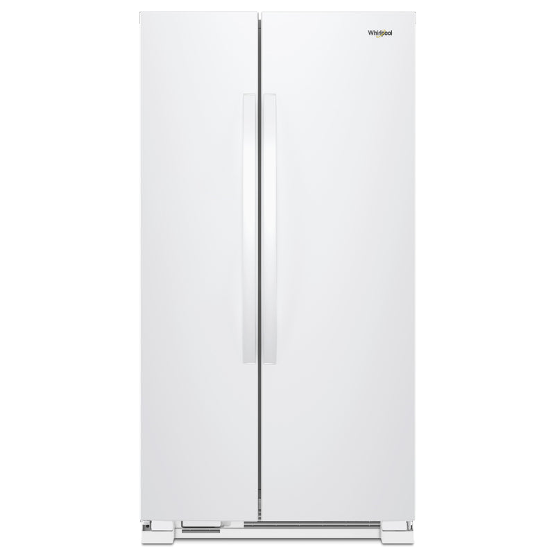 Whirlpool 33-inch, 21.7 cu. ft. Freestanding Side-by-side Refrigerator with Adaptive Defrost WRS312SNHW IMAGE 1