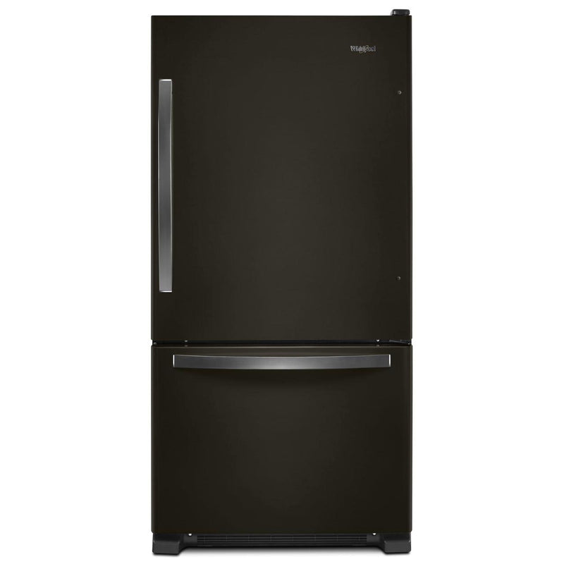 Whirlpool 33-inch, 22 cu. ft. Bottom Freezer Refrigerator with Icemaker WRB322DMHV IMAGE 1