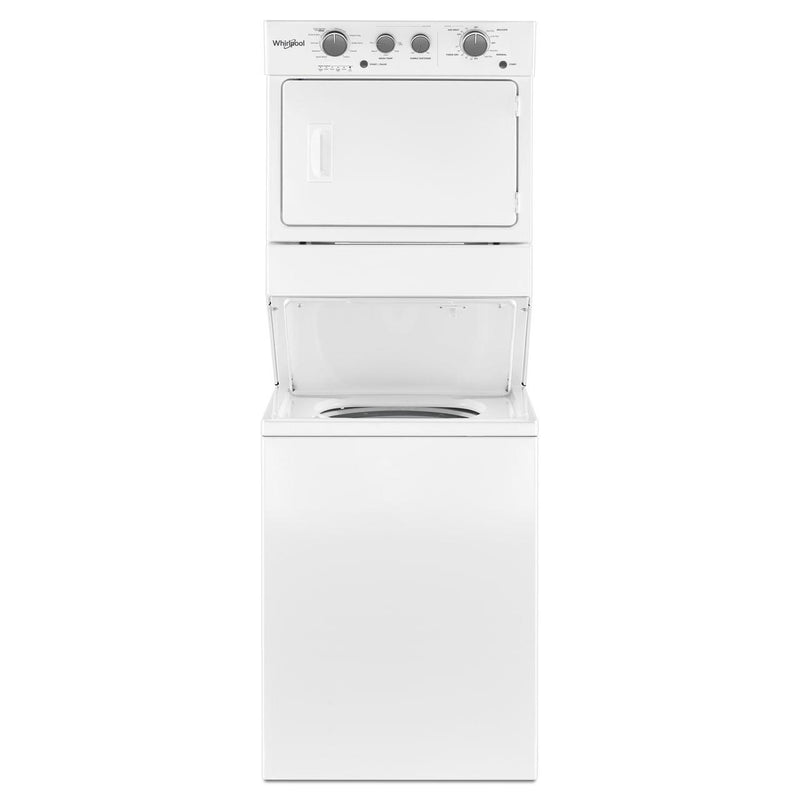 Whirlpool Stacked Washer/Dryer Electric Laundry Center YWET4027HW IMAGE 2