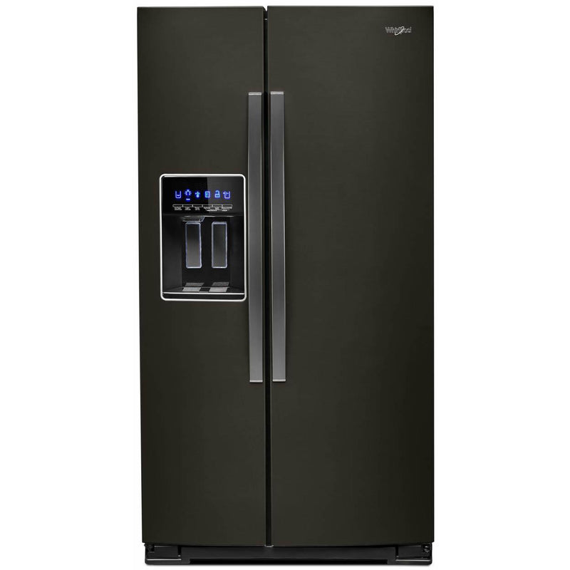 Whirlpool 36-inch, 20.59 cu. ft. Counter-Depth Side-By-Side Refrigerator WRS571CIHV IMAGE 1