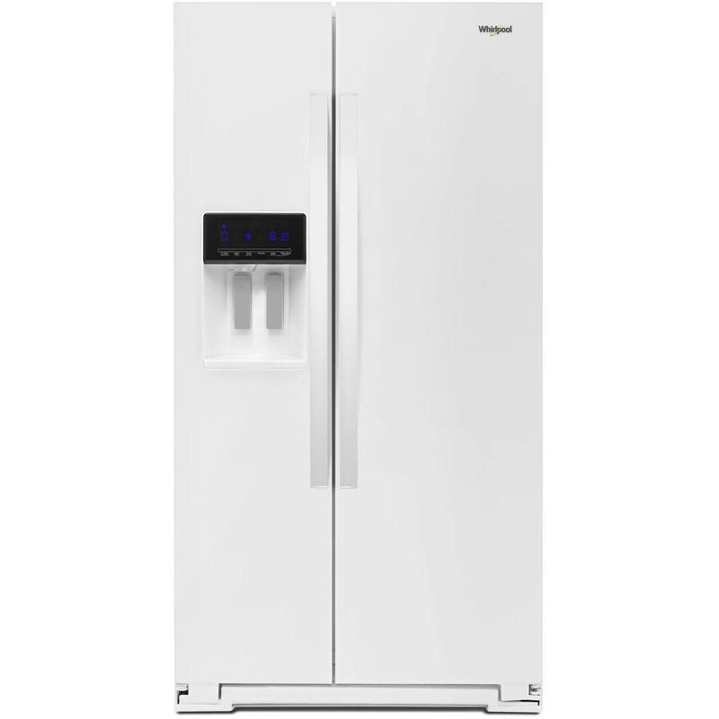 Whirlpool 36-inch, 20.59 cu. ft. Counter-Depth Side-By-Side Refrigerator WRS571CIHW IMAGE 1