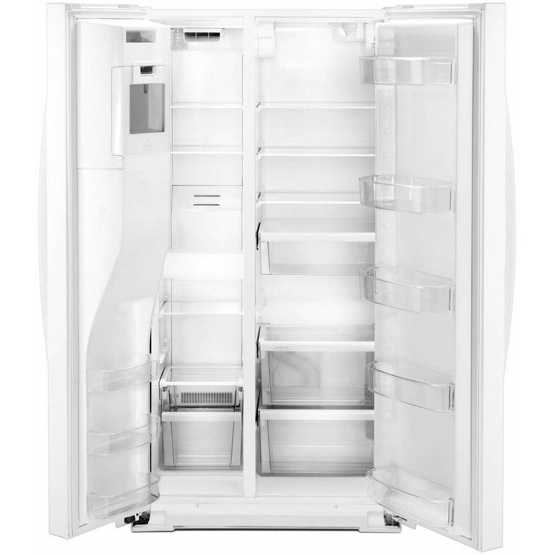 Whirlpool 36-inch, 20.59 cu. ft. Counter-Depth Side-By-Side Refrigerator WRS571CIHW IMAGE 2